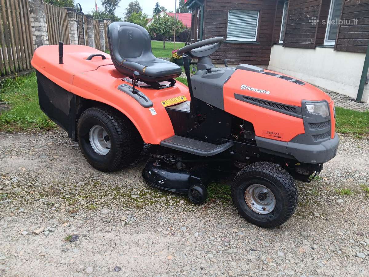 Sodo traktoriukas Husqvarna Cth171 - nuotraukos Nr. 6