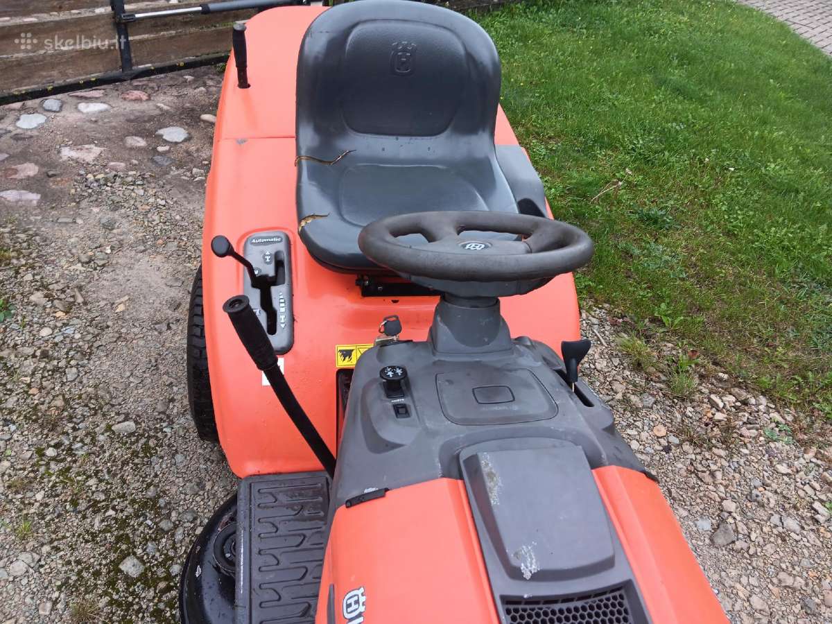 Sodo traktoriukas Husqvarna Cth171 - nuotraukos Nr. 8