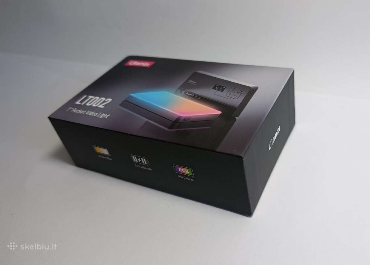 Ulanzi Lt002 Rgb LED 4000mah - nuotraukos Nr. 3
