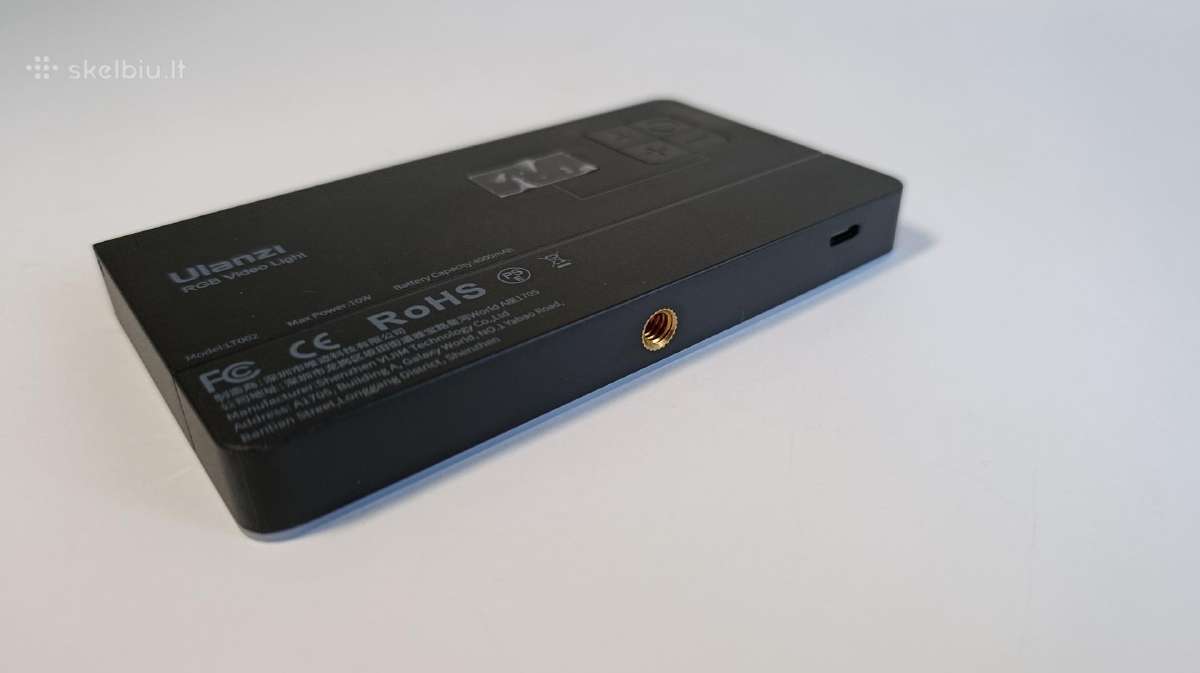 Ulanzi Lt002 Rgb LED 4000mah - nuotraukos Nr. 8