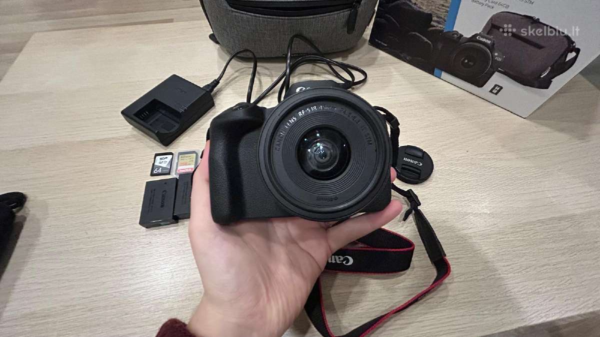 Canon EOS r100 + Saramonic blink500 b2 plus - nuotraukos Nr. 2