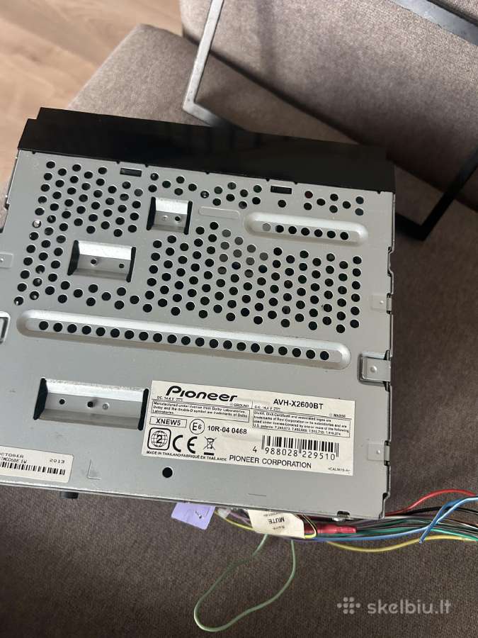 Pioneer Avh-x2600bt - nuotraukos Nr. 7