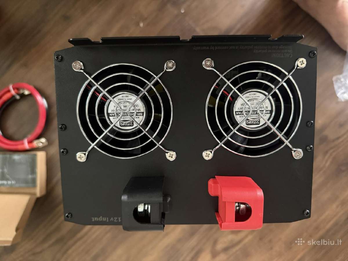 Įtampos keitiklis inverteris C 12v Ac 230v, 3500w - nuotraukos Nr. 6