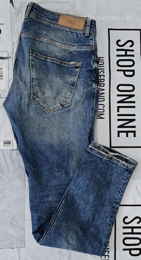 Džinsinės Kelnės Bershka Dydis 44 - nuotraukos Nr. 2
