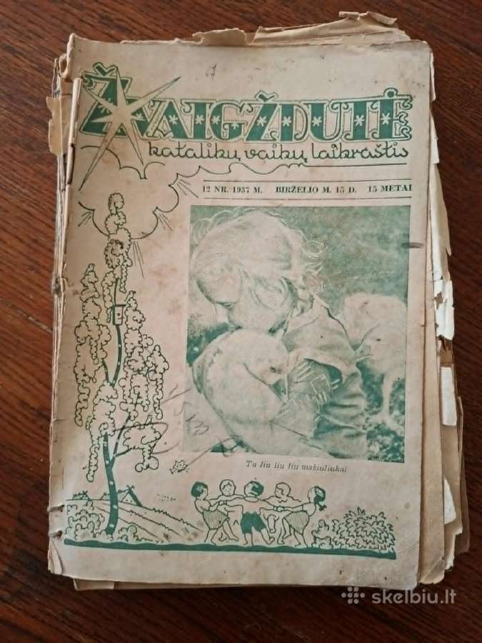 Didelis tarpukario žurnalų ir knygų rinkinys - nuotraukos Nr. 17