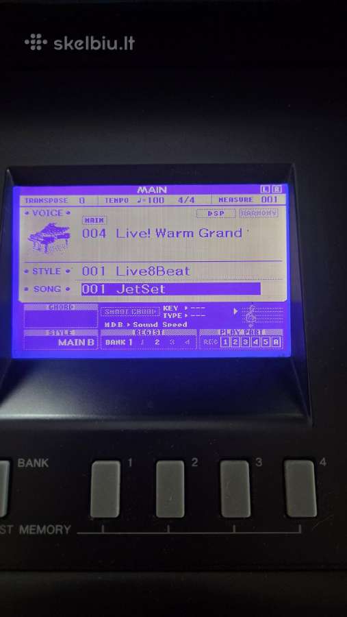 Yamaha dgx-650 elektrinis pianinas - nuotraukos Nr. 6