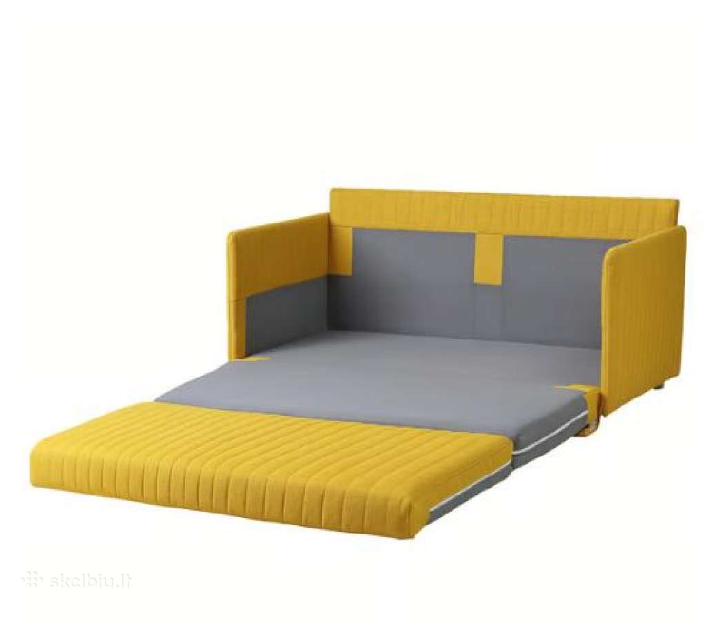 Mažai naudota dvivietė sofa su miegojimo funkcija - nuotraukos Nr. 2