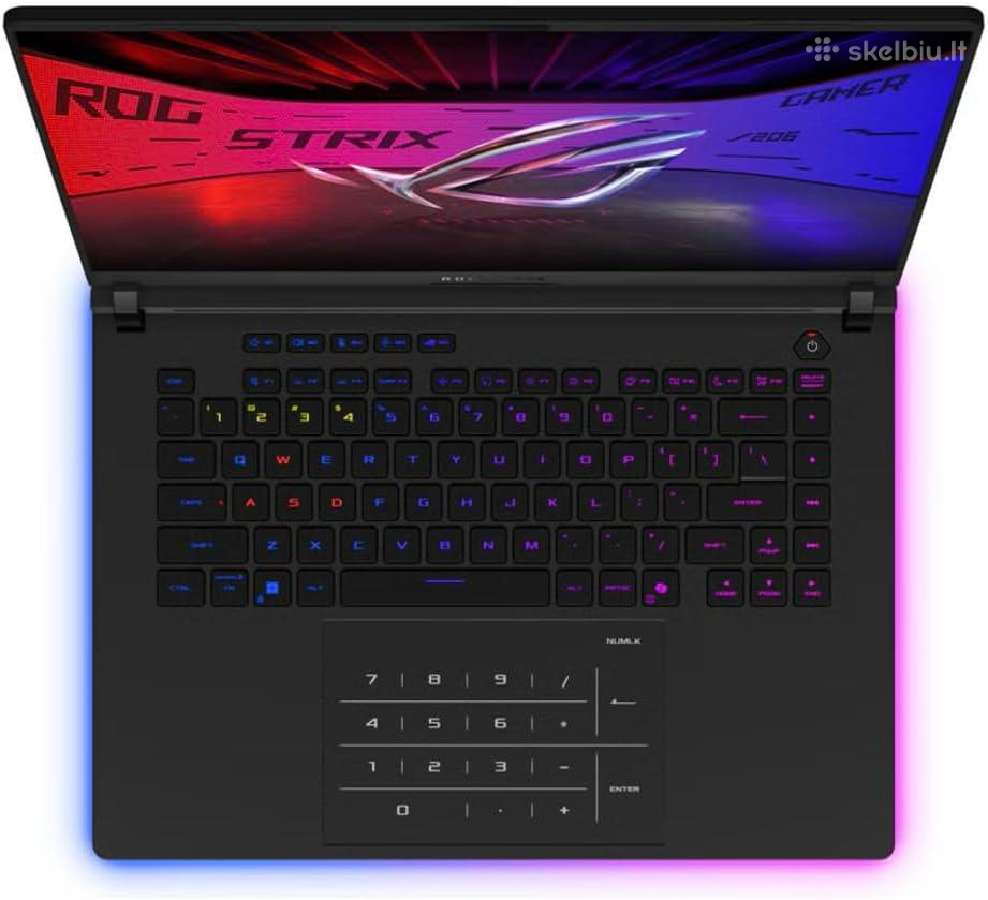 Asus Rog Strix Scar Ultra 9-275hx, Rtx 5090 64 GB - nuotraukos Nr. 4