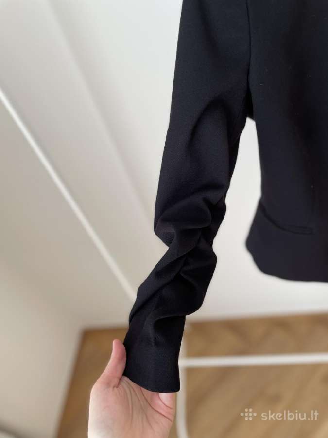 H&m juodas elegantiškas švarkas - nuotraukos Nr. 3