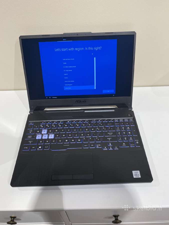 Asus Tuf Gaming F15 nešiojamas kompiuteris - nuotraukos Nr. 2