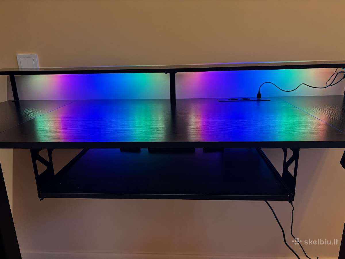 Darbo gaming stalas 140x70cm reguliuojamo aukscio - nuotraukos Nr. 11