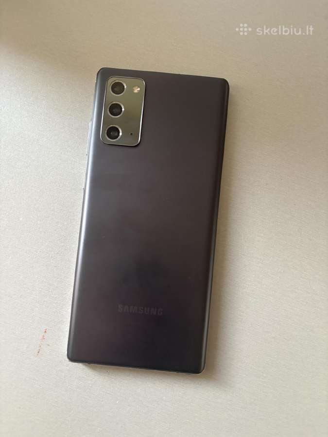 Samsung note 20 - nuotraukos Nr. 2