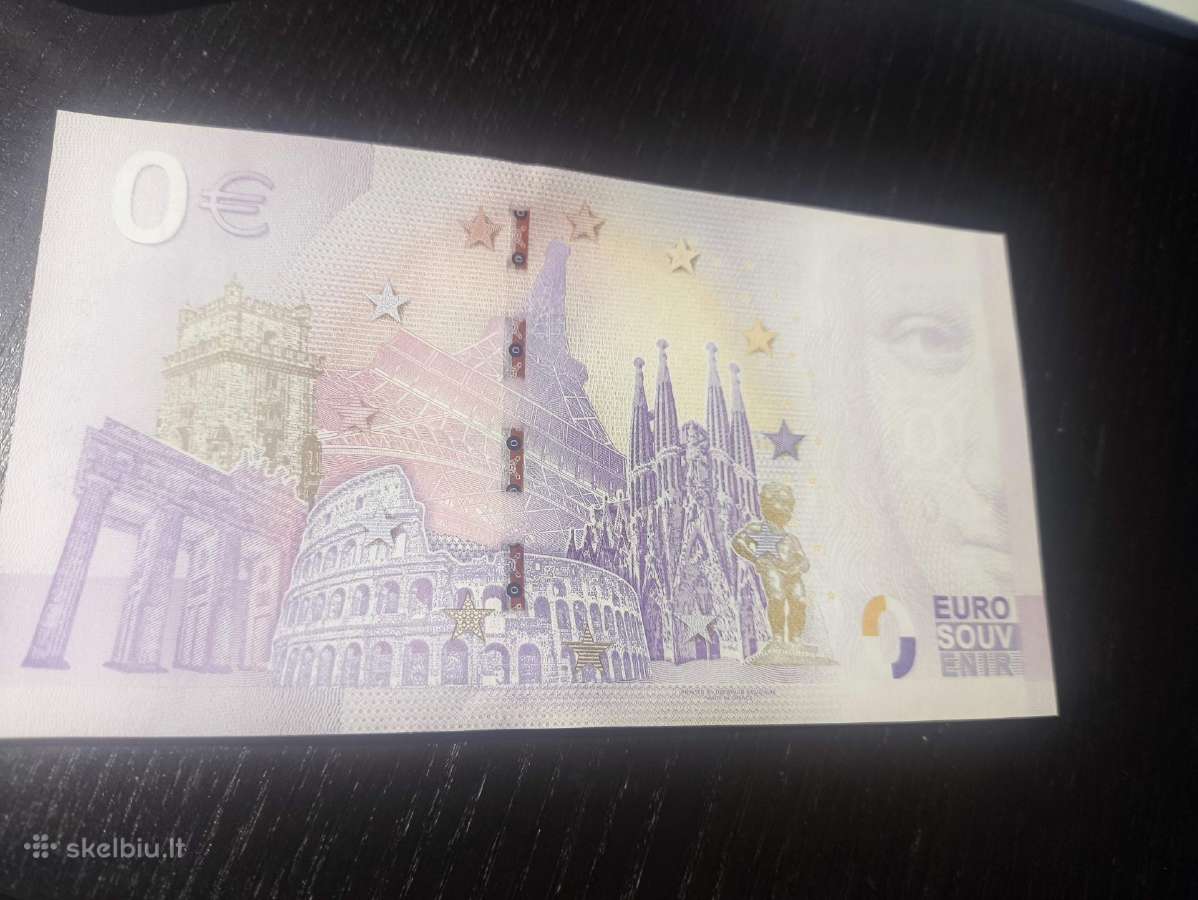 0eurų banknotas Geležinis vilkas - nuotraukos Nr. 2