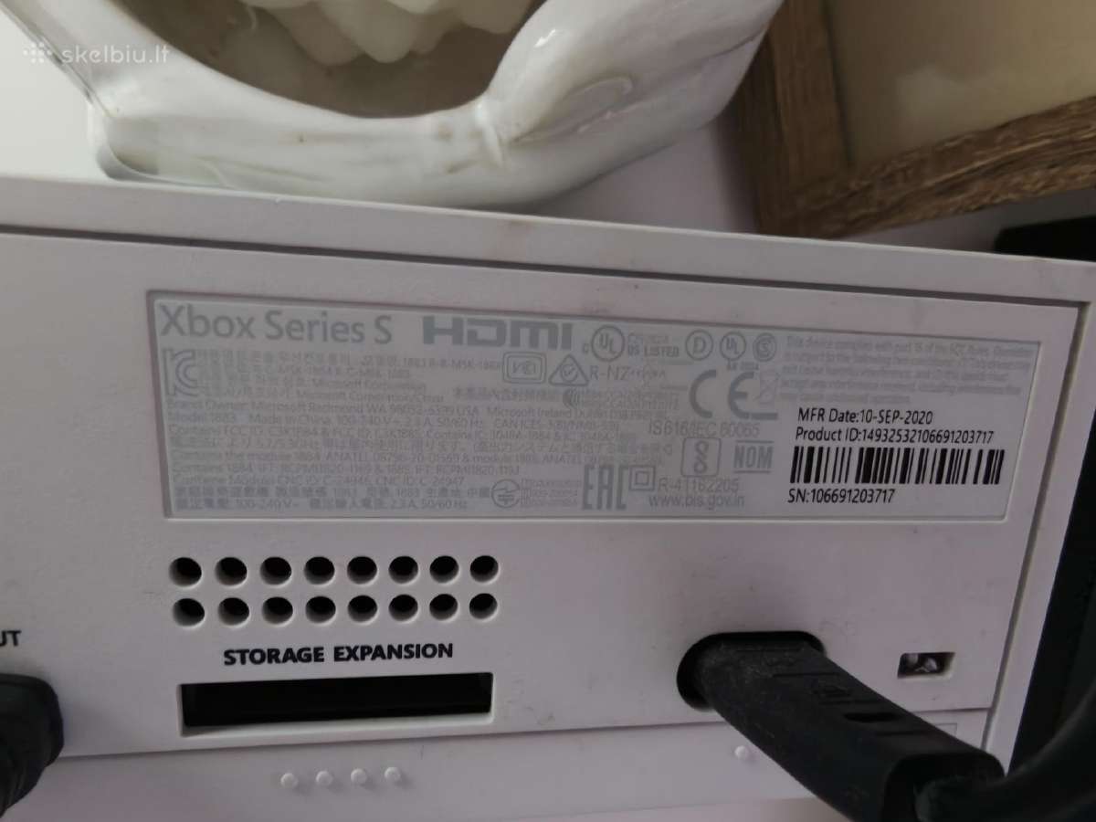 Parduodu Xbox series s - nuotraukos Nr. 4