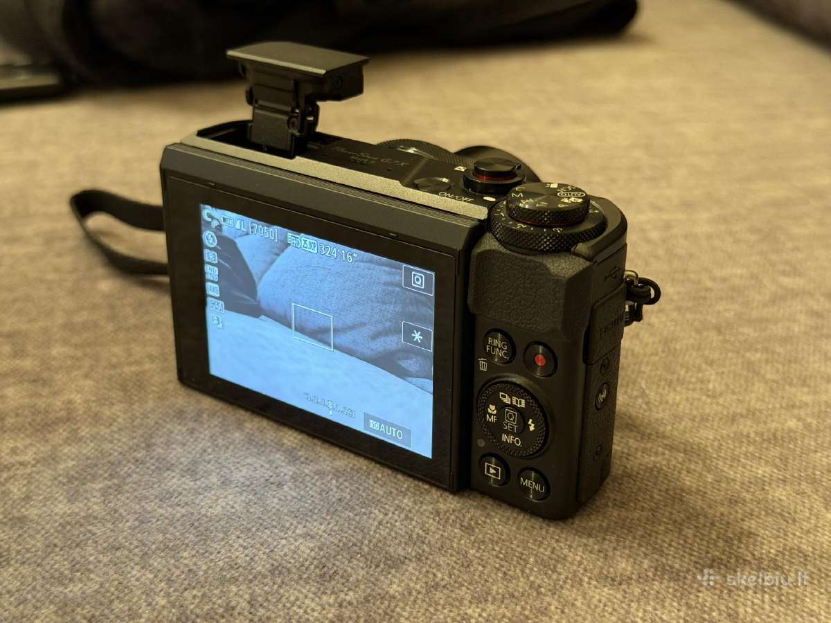 Canon Powershot G7x Mark II - nuotraukos Nr. 9