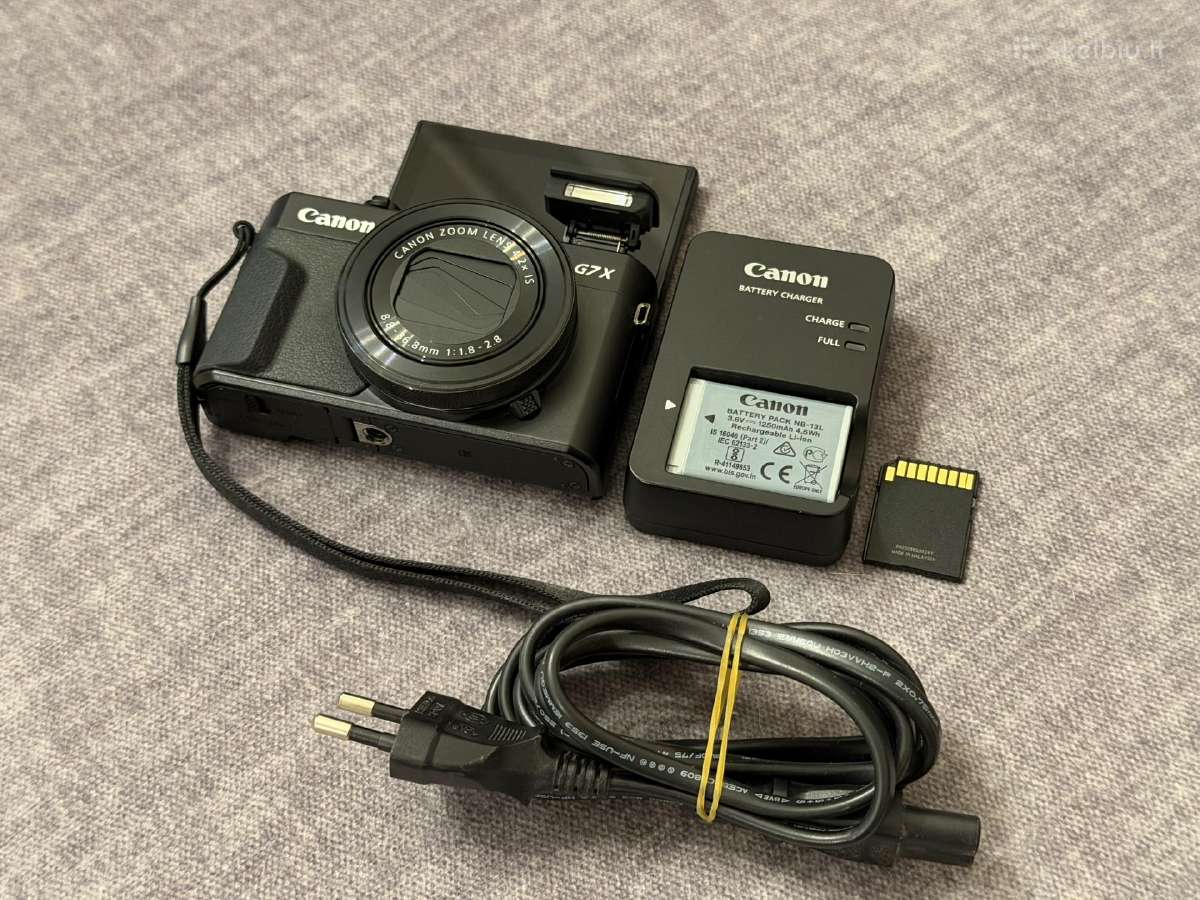 Canon Powershot G7x Mark II - nuotraukos Nr. 12