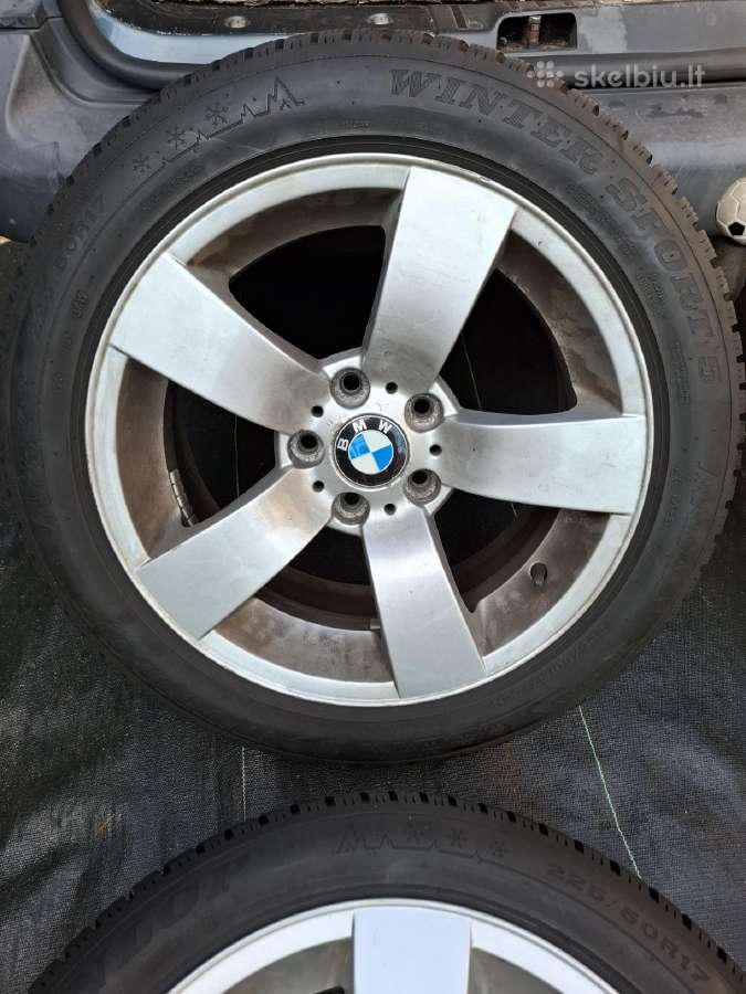 Bmw 5 serija (e60/e61) R17 ratlankiai su padangom - nuotraukos Nr. 2