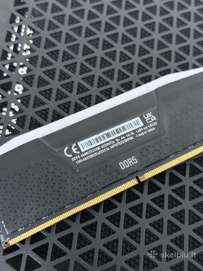 RAM Corsair Vengeance Rgb Ddr5 24 GB 6000 - nuotraukos Nr. 3