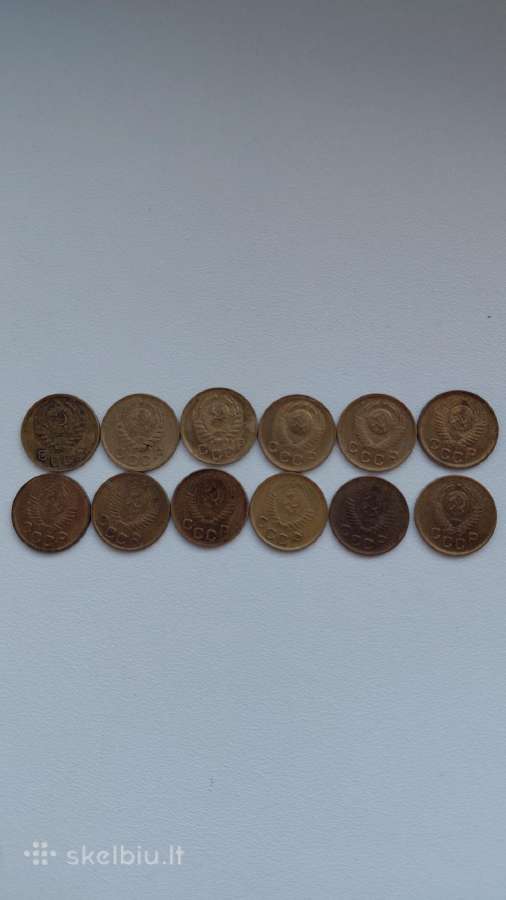 1940-1957 m. 1 kapeikos rinkinys - nuotraukos Nr. 2