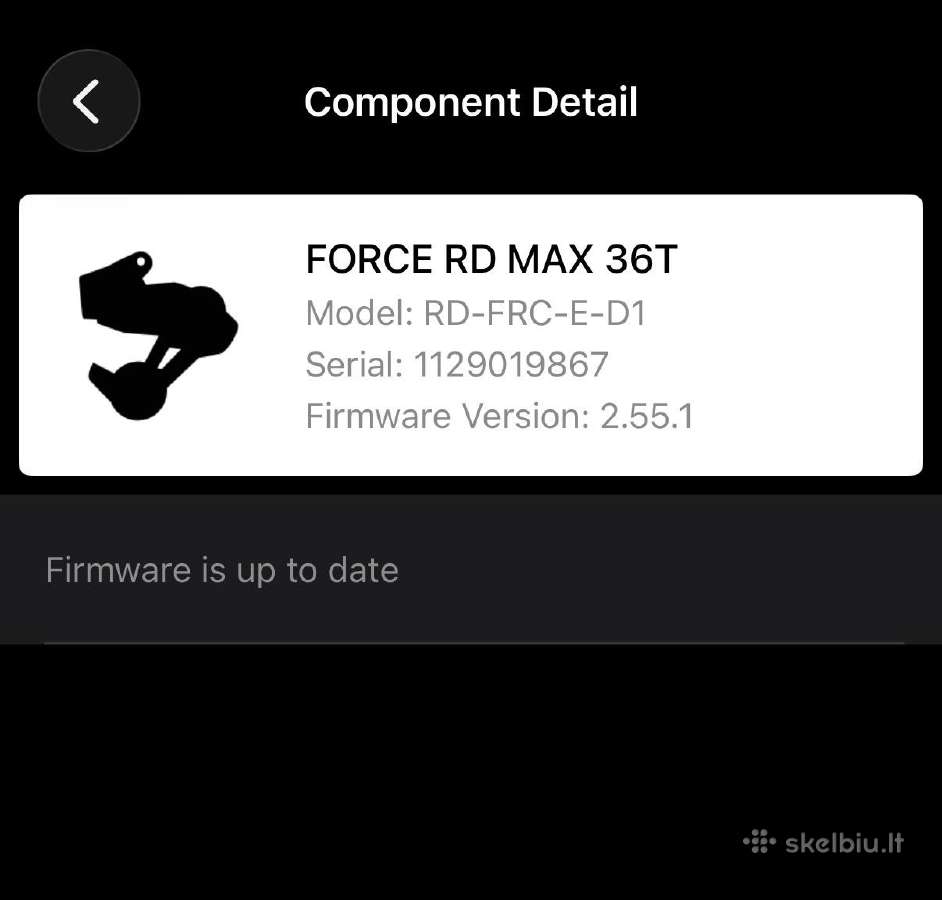 Sram Force etap AXS - nuotraukos Nr. 6