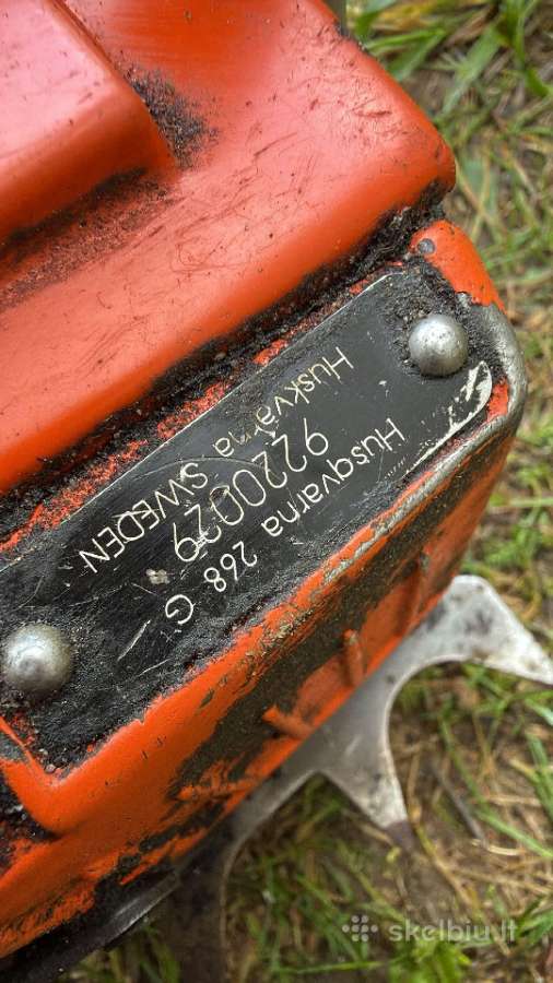 Husqvarna 268xp - nuotraukos Nr. 4