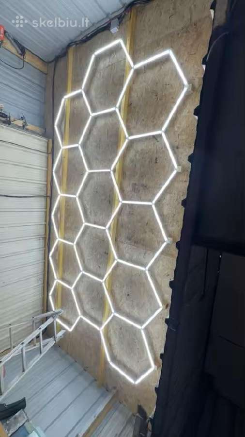 LED šviestuvai Comb 378x230cm (yra 2 vnt.) - nuotraukos Nr. 2