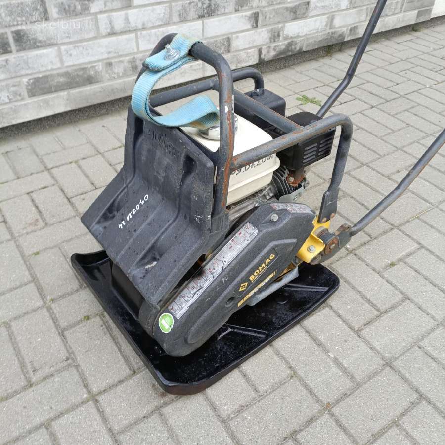 Bomag 108 kg vibroplokštė su Honda varikliu - nuotraukos Nr. 7