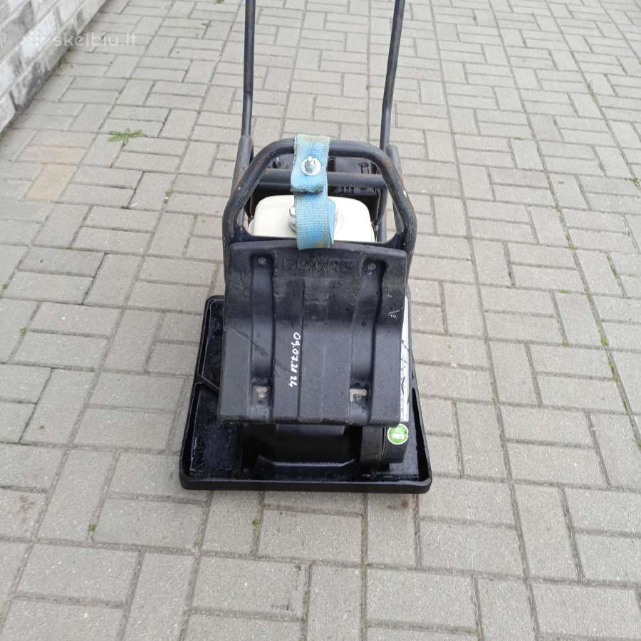 Bomag 108 kg vibroplokštė su Honda varikliu - nuotraukos Nr. 3
