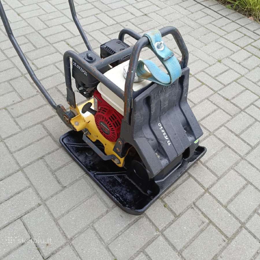 Bomag 108 kg vibroplokštė su Honda varikliu - nuotraukos Nr. 2