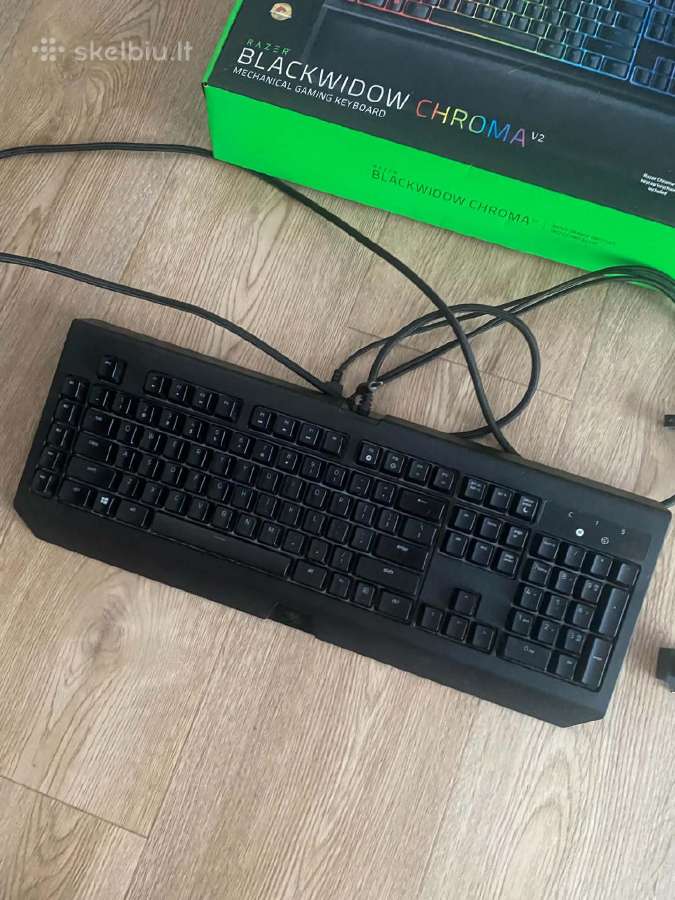Razer blackwidow v2 klavietūra - nuotraukos Nr. 5