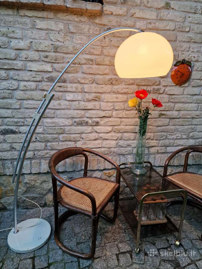 Vintažinis mid century Space Age arkinis toršeras - nuotraukos Nr. 29