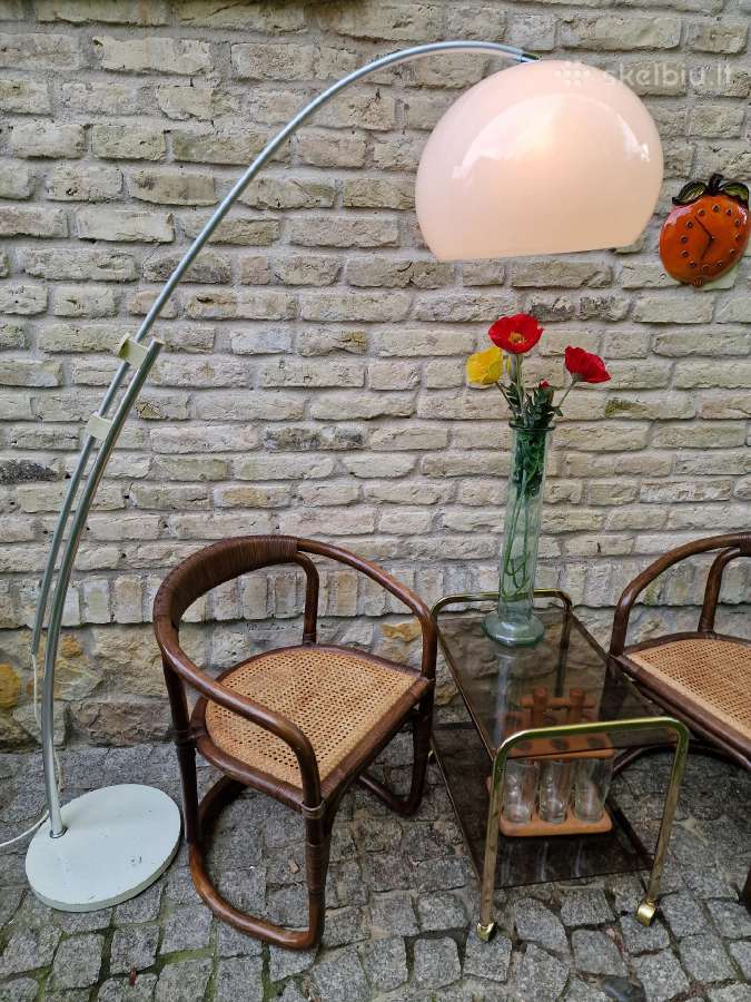 Vintažinis mid century Space Age arkinis toršeras - nuotraukos Nr. 34