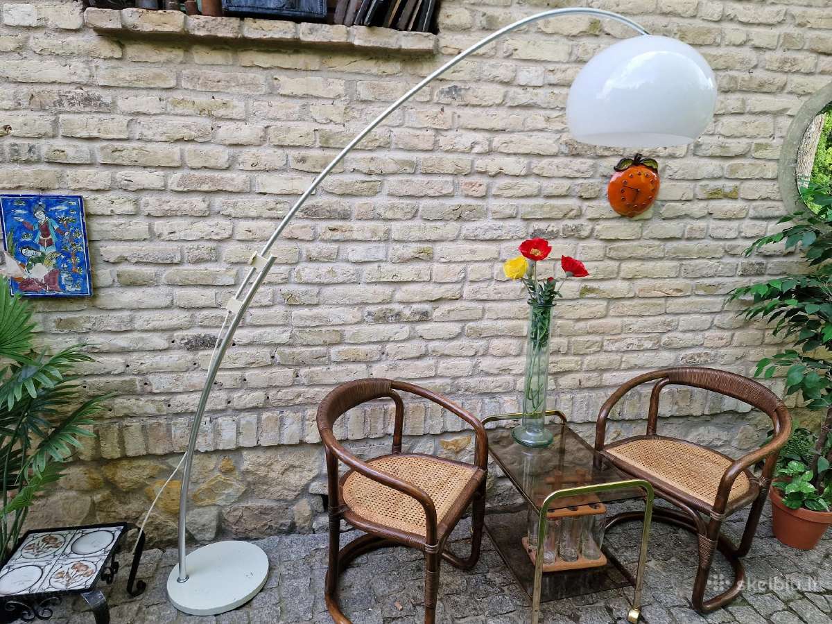 Vintažinis mid century Space Age arkinis toršeras - nuotraukos Nr. 35