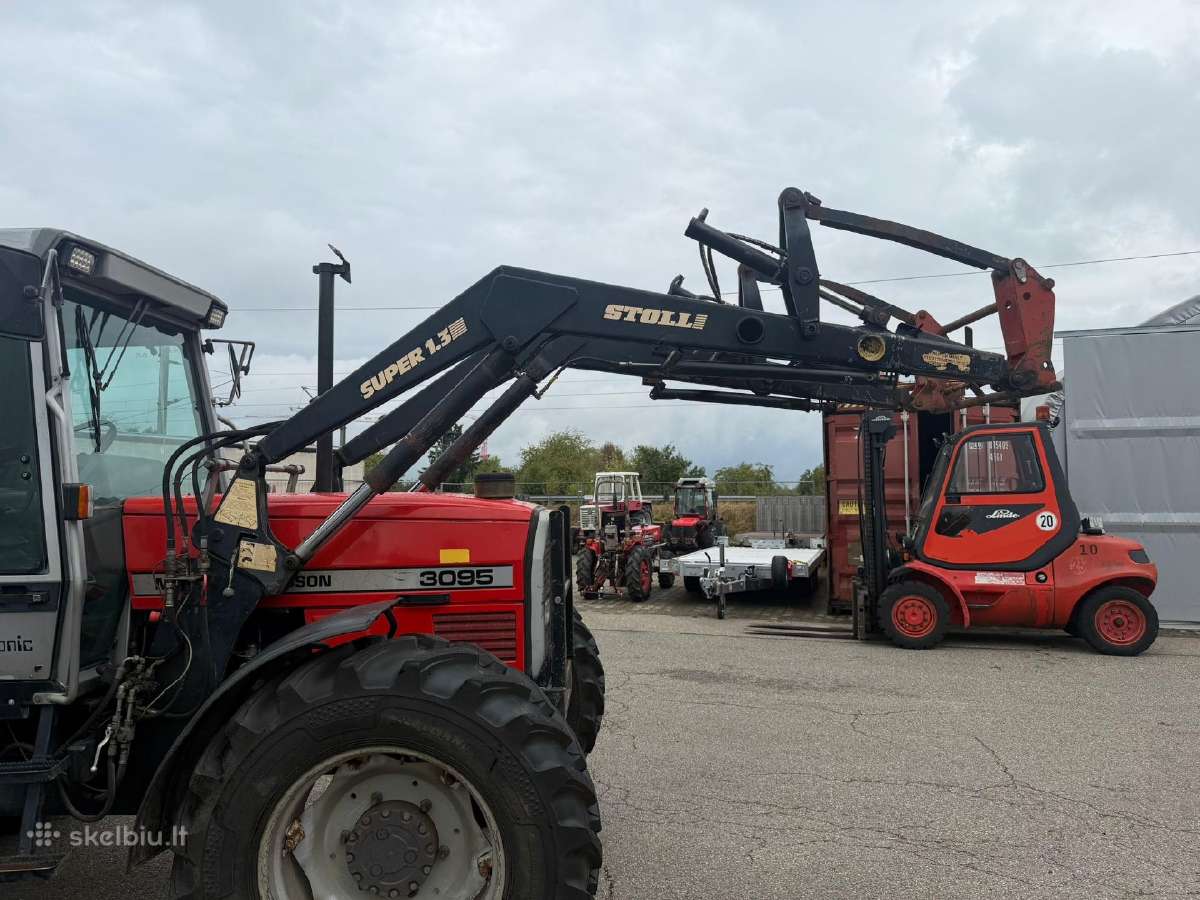 Massey Ferguson 3095 su frontaliniu krautuvu - nuotraukos Nr. 11