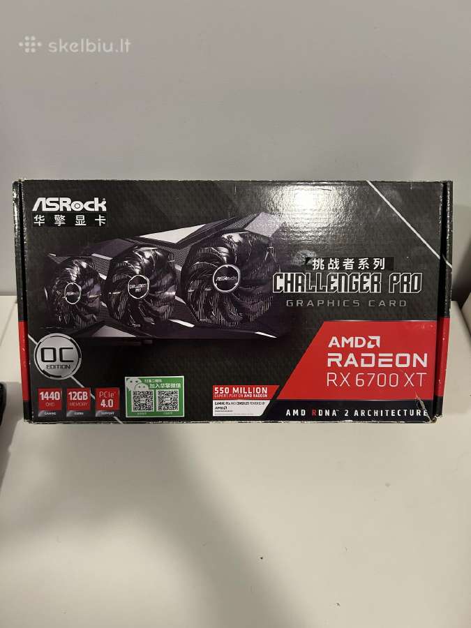 Asrock Radeon Rx 6700 XT 12gb Oc - nuotraukos Nr. 4