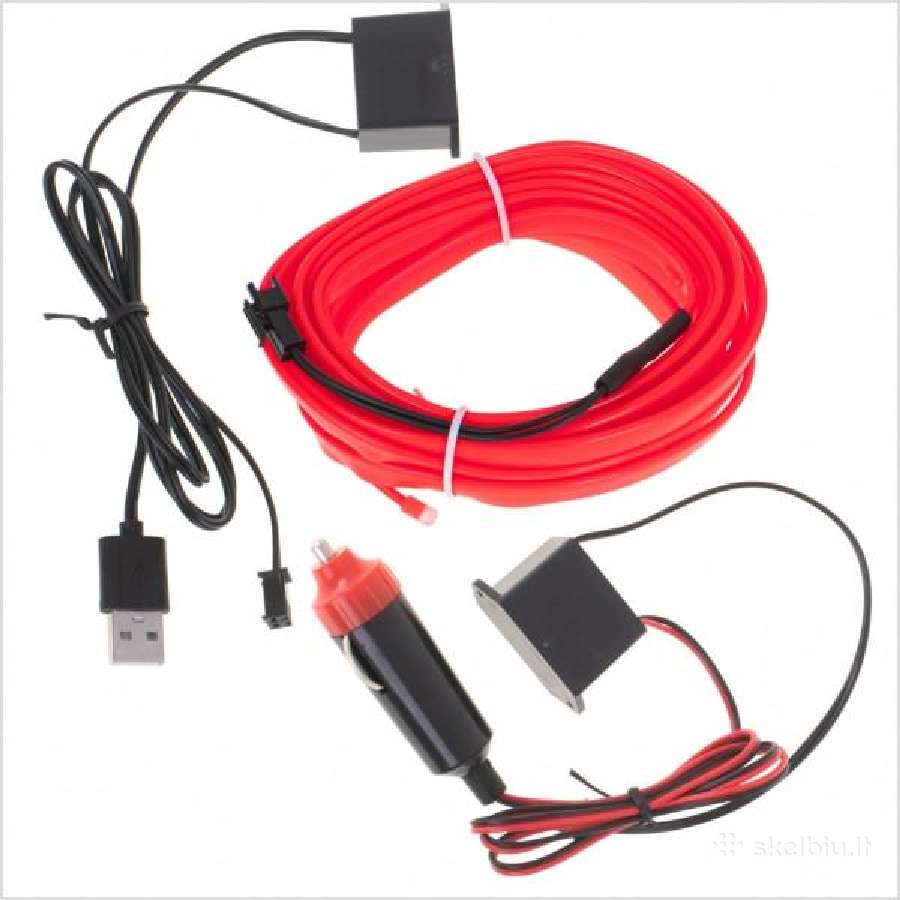 LED aplinkos apšvietimo juosta automobiliui namams - nuotraukos Nr. 4