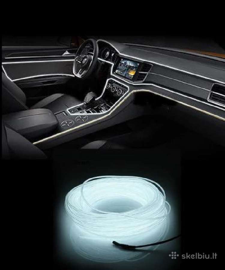 LED aplinkos apšvietimo juosta automobiliui namams - nuotraukos Nr. 9