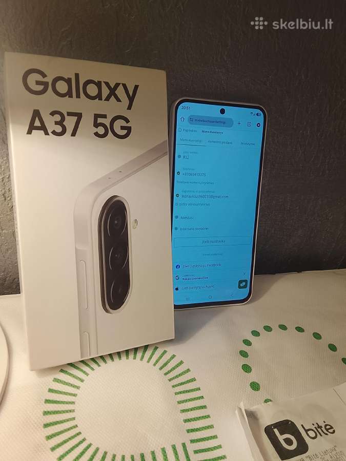 Samsung Galaxy A37 5G - nuotraukos Nr. 9