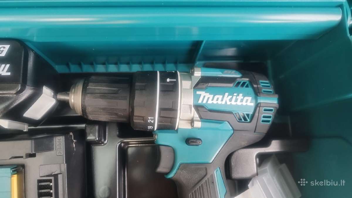 Makita Dhp484rtj komplektas - nuotraukos Nr. 3
