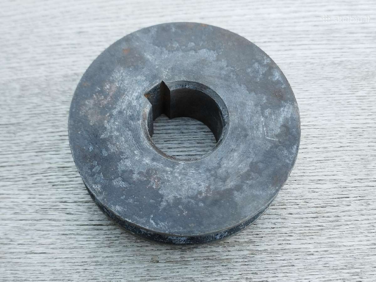 Skriemulys škivas plieno 95 mm / ašis 31,5 mm - nuotraukos Nr. 4