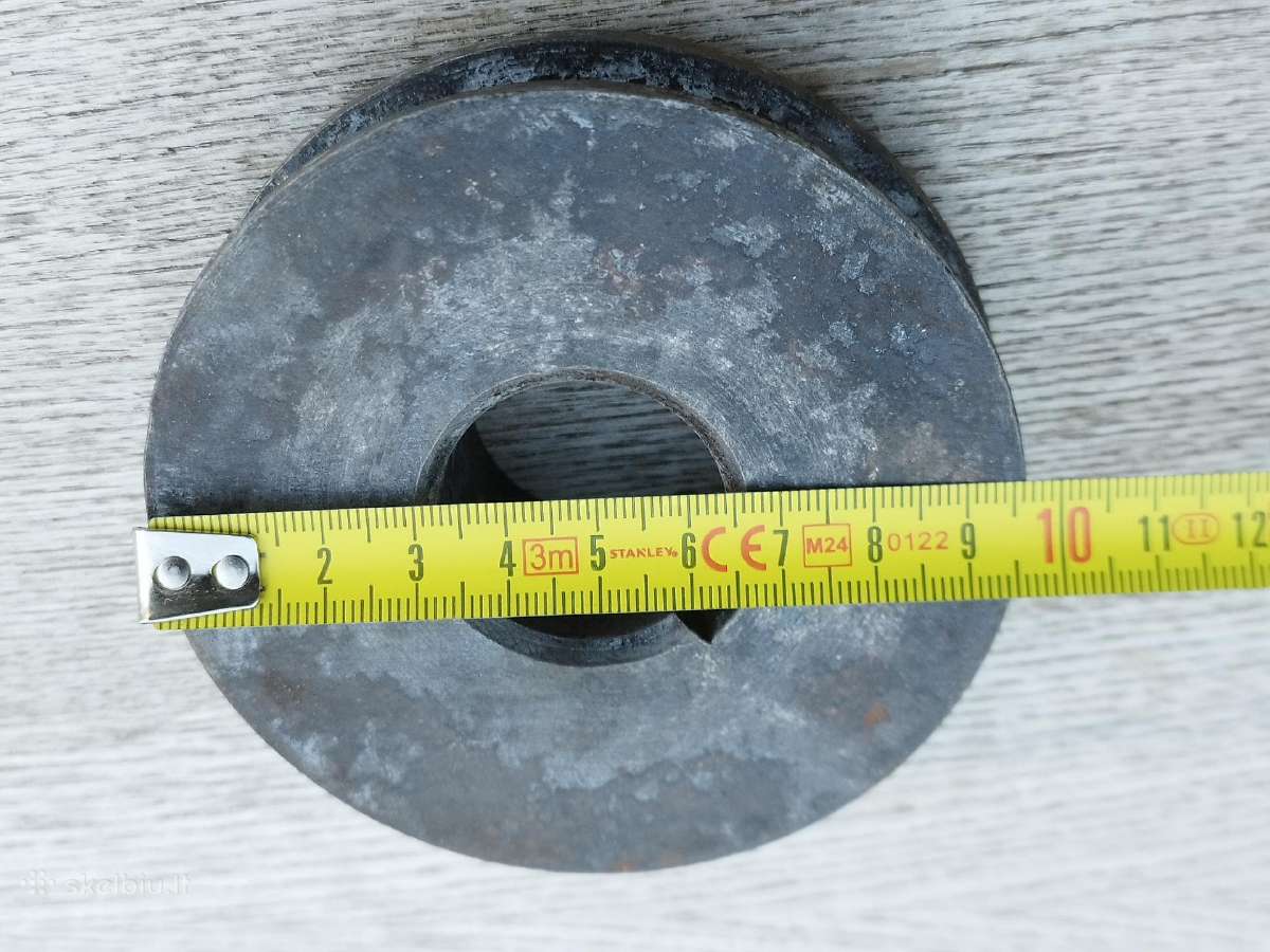 Skriemulys škivas plieno 95 mm / ašis 31,5 mm - nuotraukos Nr. 2