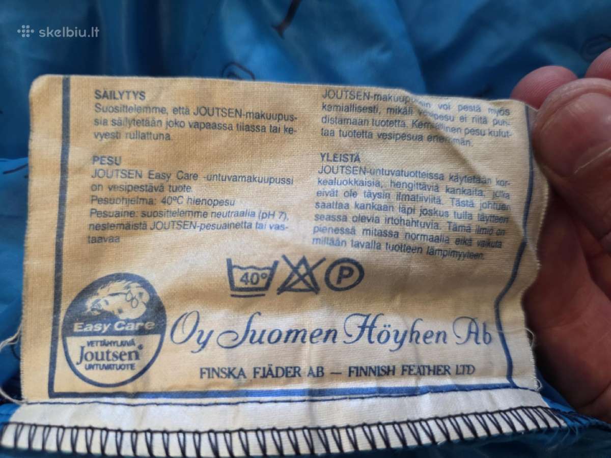 Pūkinis suomiškas miegmaišis žiemai Joutsen - nuotraukos Nr. 4