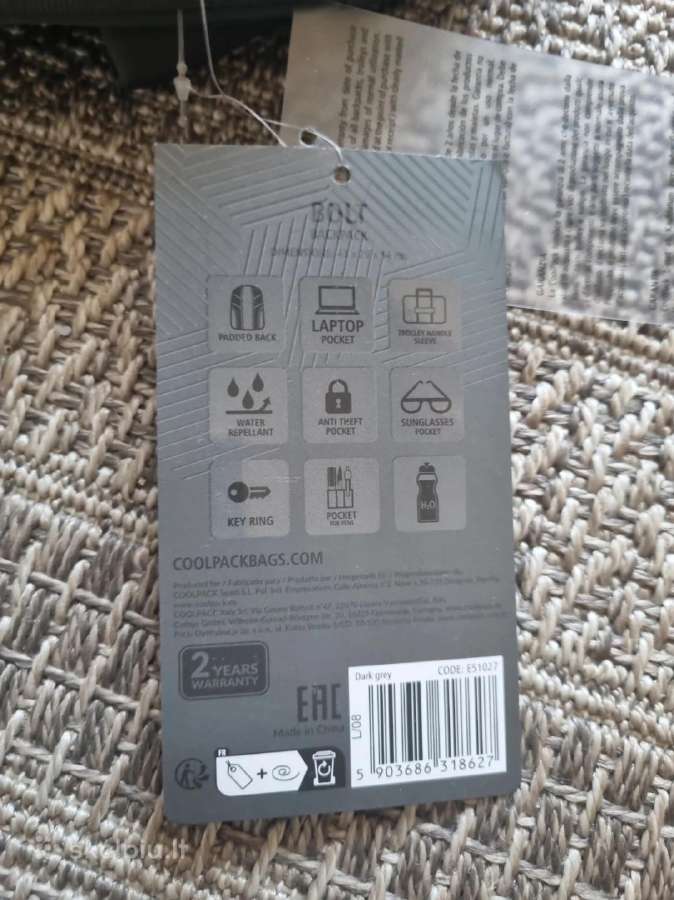 Coolpack Business Line Kuprinė - nuotraukos Nr. 4