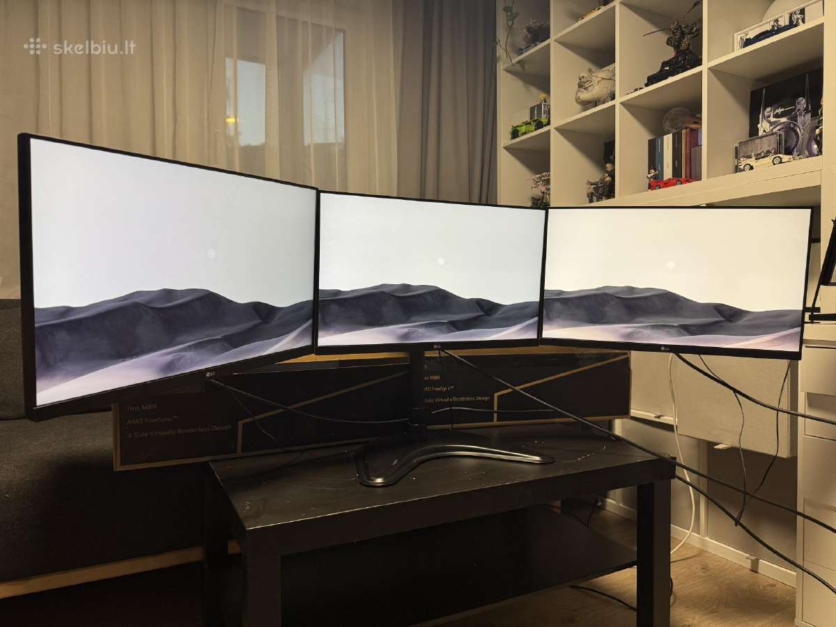 LG Gaming Ips 24" 24mp60g-b Monitors + Stand - nuotraukos Nr. 2