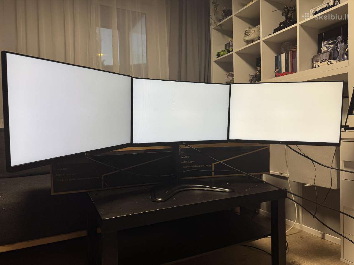 LG Gaming Ips 24" 24mp60g-b Monitors + Stand - nuotraukos Nr. 3