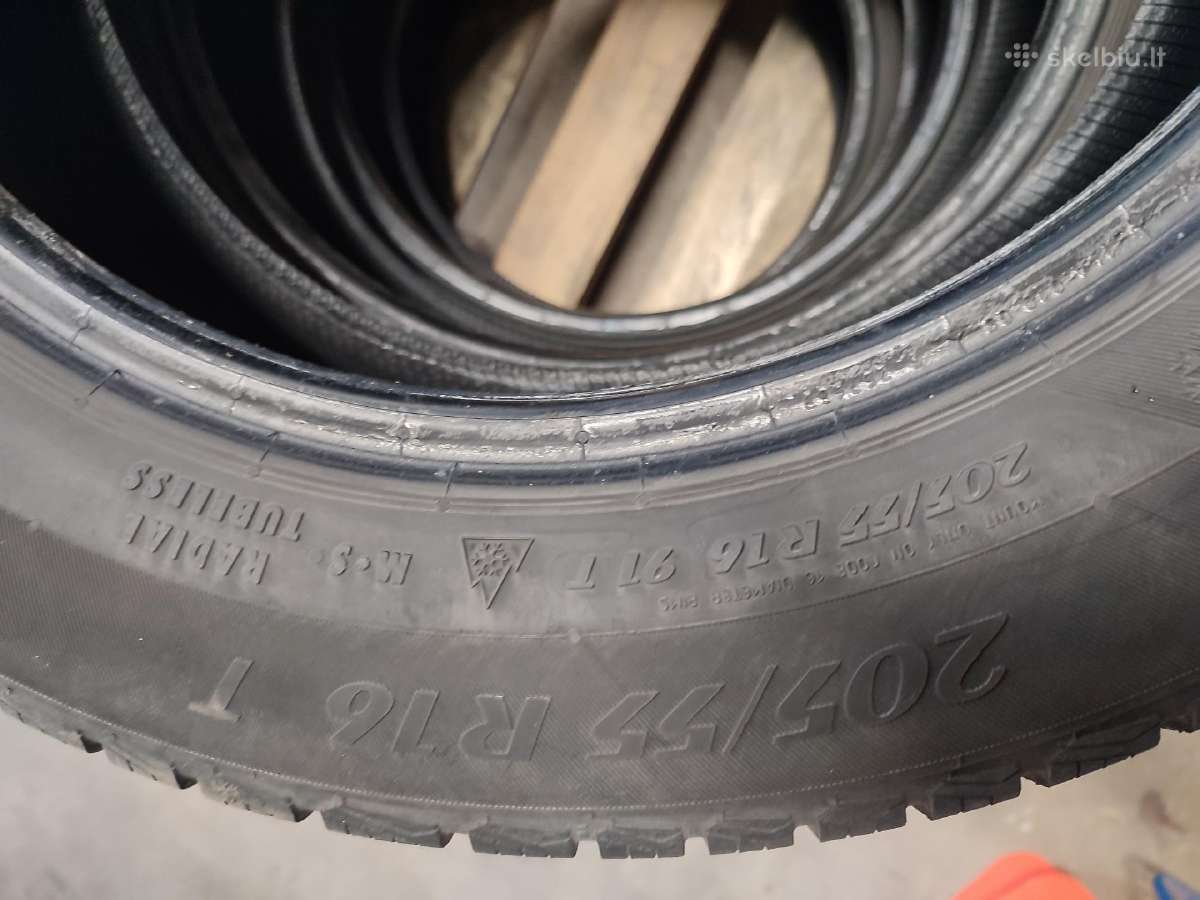 Matador Nordicca Mp93 R16 205x55 (naudotos) - nuotraukos Nr. 4