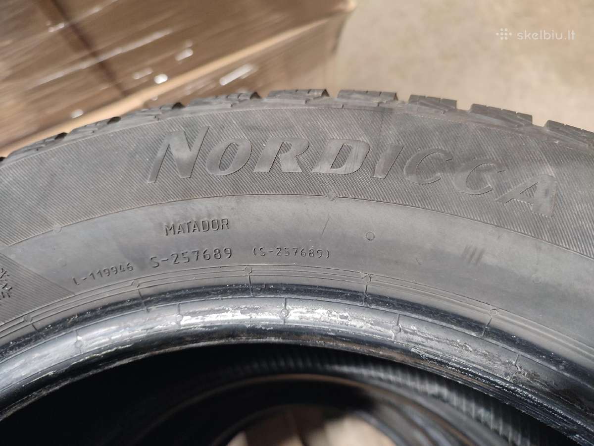 Matador Nordicca Mp93 R16 205x55 (naudotos) - nuotraukos Nr. 5