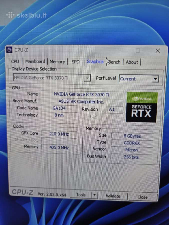 Stacionarus su rtx 3070 Ti - nuotraukos Nr. 6