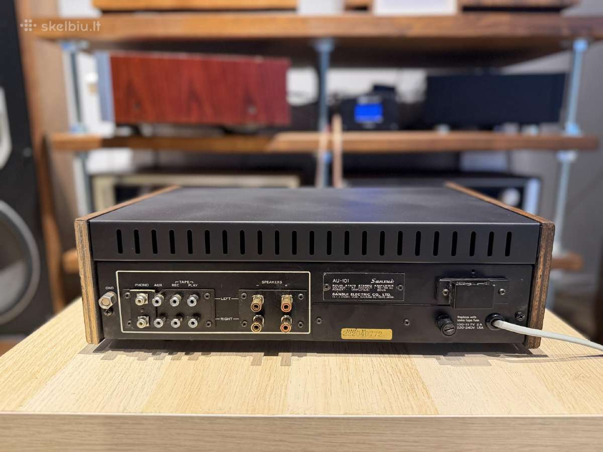 Stiprintuvas Sansui Au-101 - nuotraukos Nr. 5