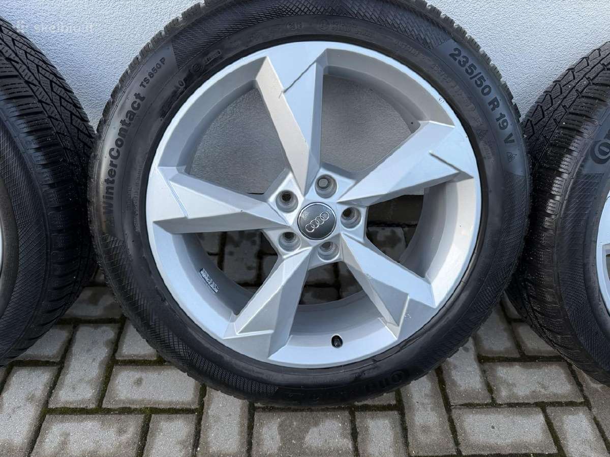 Originalūs Audi Q3 R19 ratlankiai + padangos - nuotraukos Nr. 2